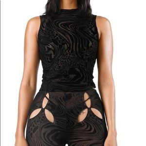 I.AM.GIA AMINA SET BLACK NWT